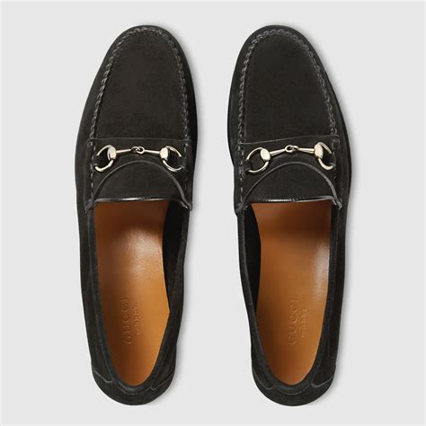 ladies gucci backless loafers|gucci suede loafers women.